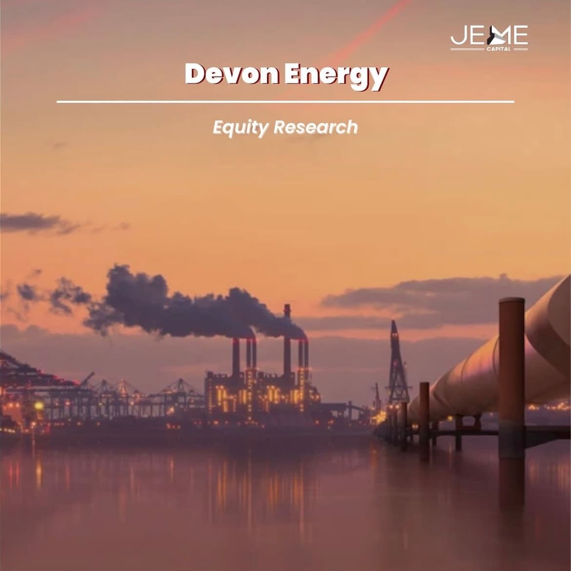 Devon Energy Equity Research cover