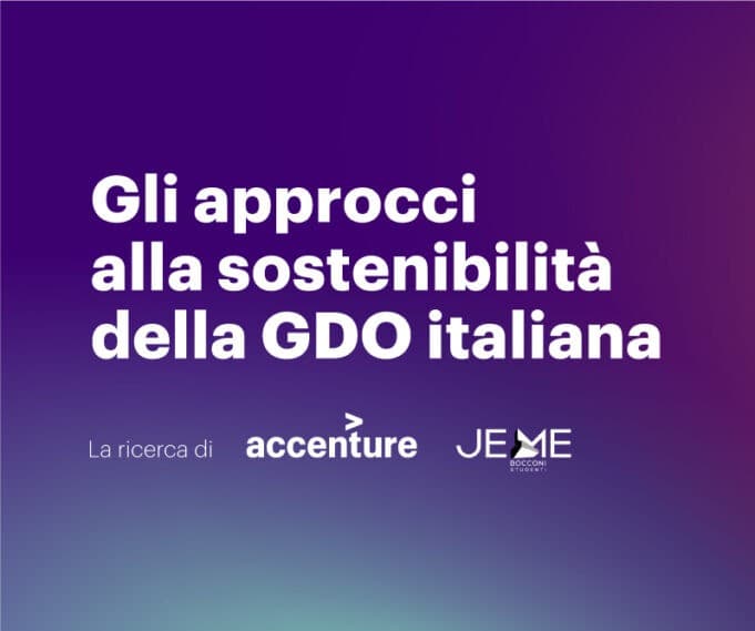Sustainability Approach in Italian Large-Scale Retail, Accenture 2020