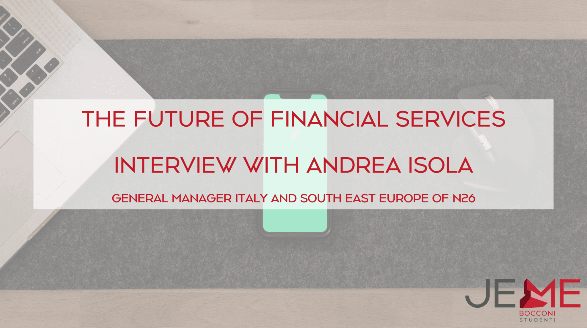 Interview with Andrea Isola, General Manager at N26