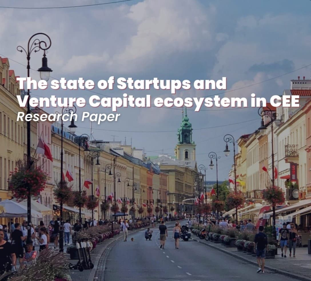 CEE Startup Ecosystem Report cover